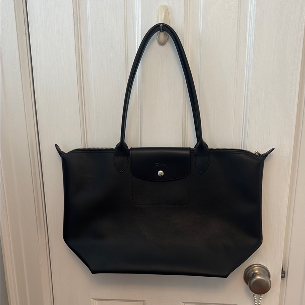 Longchamp Le Pliage City Large Coated Canvas Tote Bag